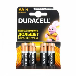 Батарейки DURACELL BASIC АА/LR6 4 шт /12 1/48