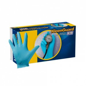 Перчатки нитрил KLEENGUARD* G10 Blue Nitrile рр 10-XL, б/напыления, голубые, 45пар 1/10