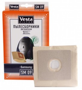 Комплект пылесб. 5шт. VESTA SM09 1/10