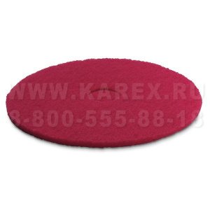Пады красные 432 мм 5шт 5/1