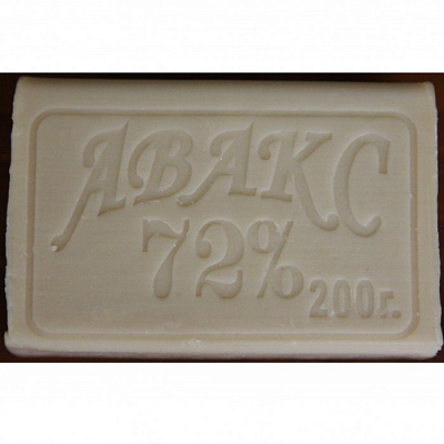 АВАКС мыло хоз. 72% 200г 1/60