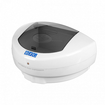 BXG-ASD-500 дисп. автом. наливной д/жид. мыла, пластик, сенсор, бел. 0,5л 1/24