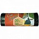 30л, ПНД, 30шт, рулон, черные, 6мкм, 48*54,5см пакеты д/мусора EcoClean 1/60