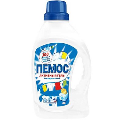 ПЕМОС гель д/стирки 1,3л