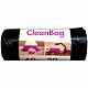 60л, ПНД, 20шт, рулон, черные, 58*65см пакеты д/мусора CLEAN BAG 1/25