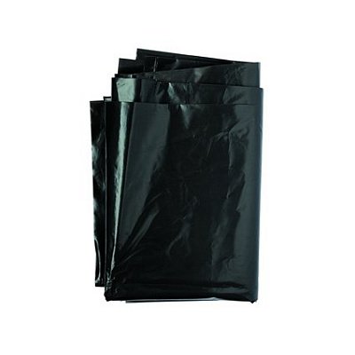 200л, ПВД, 25шт, пласт, черные, 45мкм, 90*130см пакеты д/мусора CLEAN BAG 1/1 1/5
