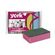 YORK губки д/посуды 5шт, 10*7*2,9см, МАКСИ 1/50