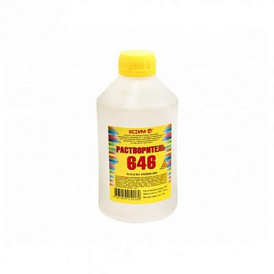 Растворитель 646  1л. ПЭТ Ясхим 1/20