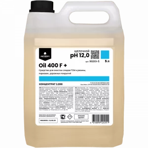 Oil 400 F+  высокопен ср-во д/ парковок, дорожных покр, от следов ГСМ и резины 5л, конц 1/4  Просепт