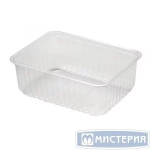 Кон-р 1000мл 179*132*64мм П/ПРОЗРАЧНЫЙ. ПП, "АЛЬКОР"  1/500