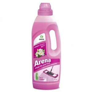 ARENA ср-во с полирующим эффек. д/пола и др. поверхностей 1л ЦВЕТУЩИЙ ЛОТОС 1/8