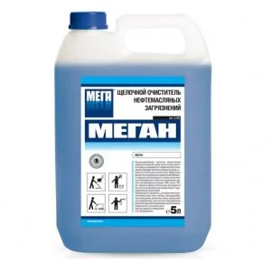 МЕГАН ср-во щелочное д/нефтемасляных загрязнений 5л 1/1