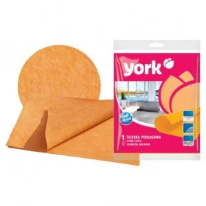 YORK тряпка д/пола 50*60см, вискоза, оранж. 1/40