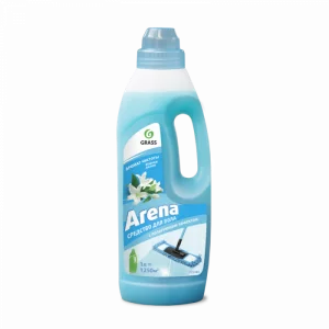 ARENA ср-во с полирующим эффек. д/пола и др. поверхностей 1л ВОДНАЯ ЛИЛИЯ 1/8